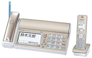 【中古】パナソニック デジタルコードレスファクス(子機1台) KX-PD715DL-N