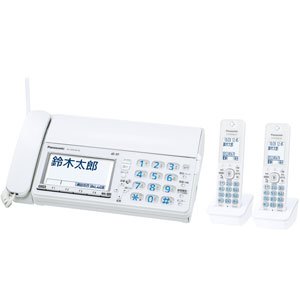 【中古】KX-PZ610DW-W (ホワイト) おたっくす デジタルコ-ドレス普通紙ファクス 子機2台