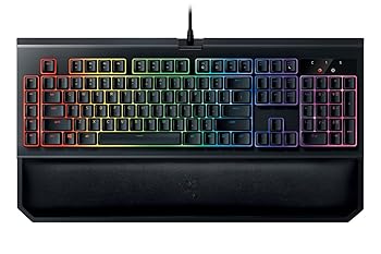 【中古】(非常に良い)Razer BlackWidow Chroma V2 US 英語配列 緑軸メカニカル ゲーミングキーボードRZ..