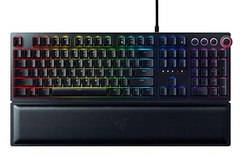 【中古】(非常に良い)Razer Huntsman Elite ゲーミングキーボード US/英語配列 光学メカニカルスイッチ..