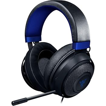 楽天GoodLifeStore【中古】（非常に良い）Razer Kraken ゲーミング ヘッドセット Console PC PS4 Switch 対応 有線 Black&Blue RZ04-02830500-R3M1