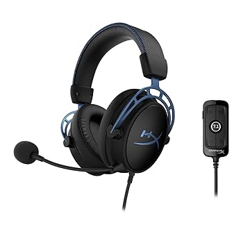 【中古】(非常に良い)HyperX Cloud Alpha S ゲーミング ヘッドセット 7.1サラウンドサウンド 低音調節..