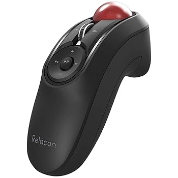 【中古】(非常に良い)エレコム マウス Bluetooth (iOS対応) トラックボール ハンディタイプ Relacon メ..