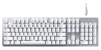 【中古】Razer Pro Type メカニカルキーボード ワイヤレス 2.4GHz Bluetooth 静音 オレンジ軸 エルゴノ..