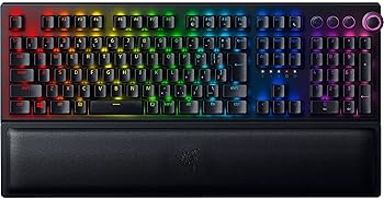 【中古】(非常に良い)Razer Blackwidow V3 Pro JP Green Switch ワイヤレス ゲーミングキーボード メカ..