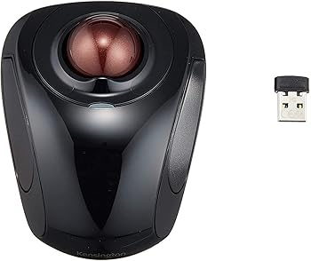 【中古】(非常に良い)Kensington オービットワイヤレスモバイルトラックボール K72352JP ブラック