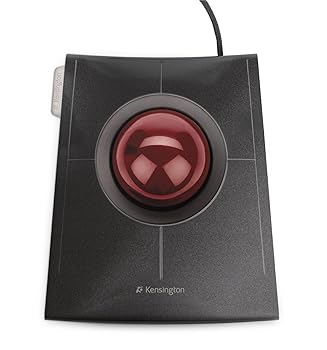 【中古】(非常に良い)Kensington ケンジントン USB スリムブレードトラックボール K72327JP ブラック