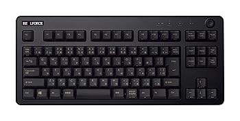 【中古】REALFORCE R3 キーボード ハイブリッド テンキーレス 変荷重 日本語配列 ブラック R3HC12