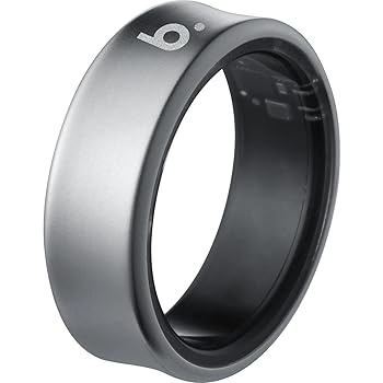 【中古】b.ring スマートリング チタン製 健康管理 睡眠管理 最大7日間持続 Android iPhone対応 ブリン..