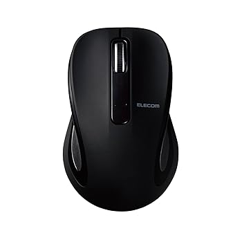 【中古】エレコム マウス Bluetooth (iOS対応) Sサイズ 小型 3ボタン BlueLED ブラック M-BT17BBBK