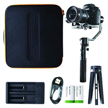 【中古】(非常に良い)SNOPPAメーカ直営店 Kylin-M三軸カメラジンバル 一眼レフカメラ デジタルカメラ ..