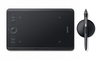 【中古】(非常に良い)ワコム ペンタブレット ペンタブ Wacom Intuos Pro Sサイズ アマゾンオリジナルPTH460K1D
