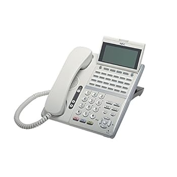 【中古】DTZ-24PA-2D(WH)TEL NEC AspireUX アナログ停電デジタル多機能電話機