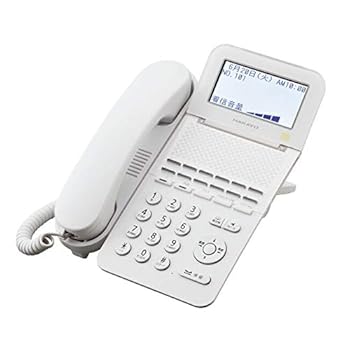 【中古】ナカヨ NYC-Si 12ボタン標準電話機(W) 白 NYC-12SI-SDW