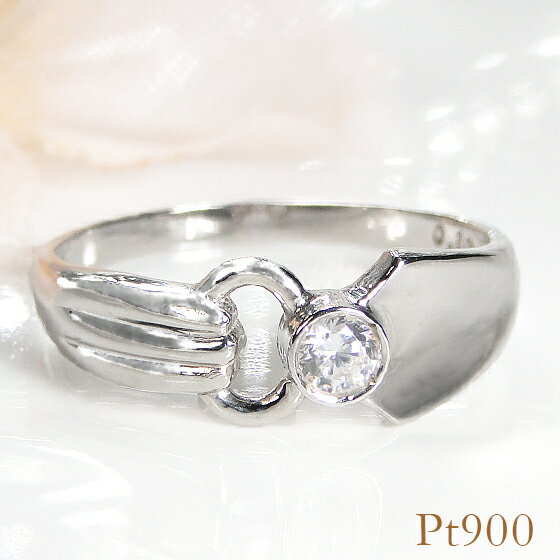 Pt900ダイヤモンドリングダイヤ...