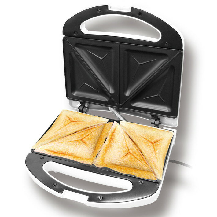 ホットサンドメーカー簡単 クッキング トースト 朝食 ホットサンド キッチン 新生活 ダブル 朝ごはん おやつ アレンジ 薄型 簡単 お手入れ くっつかない