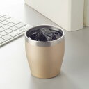 真空断熱 タンブラー コップ マグカップ 350ml ゴールド 金 単体 ステンレス 保温 保冷 持ち運び コーヒー 二重構造 結露しにくい クール ホット 小さめ 洗いやすい おしゃれ かわいい ペ