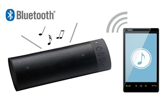 ハンズフリー 通話 ワイヤレス ステレオ スピーカー Bluetooh 接続 有線 対応 充電式 コンパクト サイズ ブルートゥース ペアリング 簡単 アウトドア インドア goodmake-10003137 グッドメイク-楽天市場店 サンプル画像2