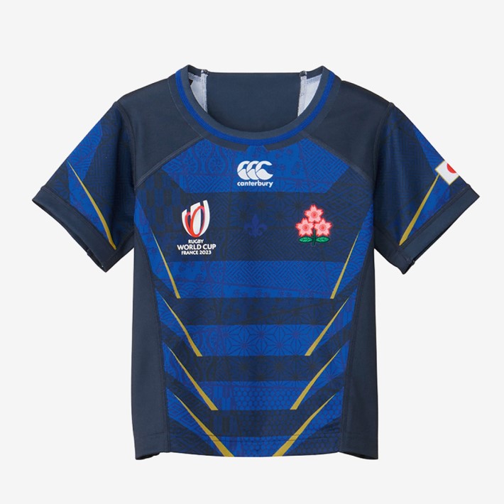 ラグビー JAPAN RWC2023 REPLICA KIDS 日本代表 キッズ レプリカ オルタネイト アウェイ ジャージ RGJ33983WC 公式 ユニセックス