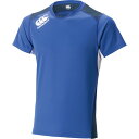 ラグビー カンタベリー トレーニング Tシャツ ロイヤルブルー RG30003-25