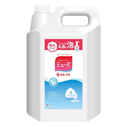 樂天商城 - ミューズ　泡ハンドソープ　詰め替え用4.8L、せっけんの香り　ボディーケア　目玉商品