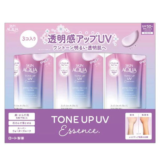 スキンアクア トーンアップ UVエッセンス 80gx 3 SPF50+PA++++ 目玉商品 スキンアクア トーンアップ UVエッセンス 80gx 3 SPF50+PA++++ 目玉商品