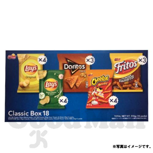 フリトレー クラシックボックス5種18袋　バラエティパック コストコ食品のサムネイル