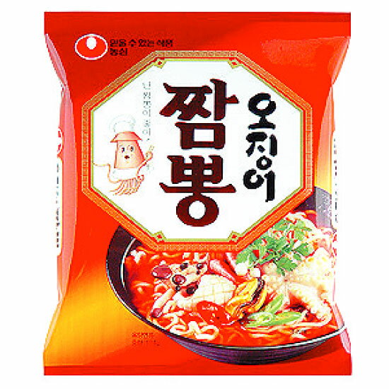 韓国食品　イカチャンポン イカの風味を生かした辛うまラーメン124g（5618） 1