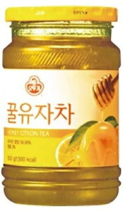 ＊韓国食品＊蜂蜜入りで甘さアップ！三和　蜂蜜　柚子茶(瓶)　500g