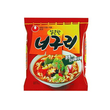 ＊韓国食品＊もちもちした太麺、海鮮うどん風の農心　ノグリラーメン【ラッキーシール対応】