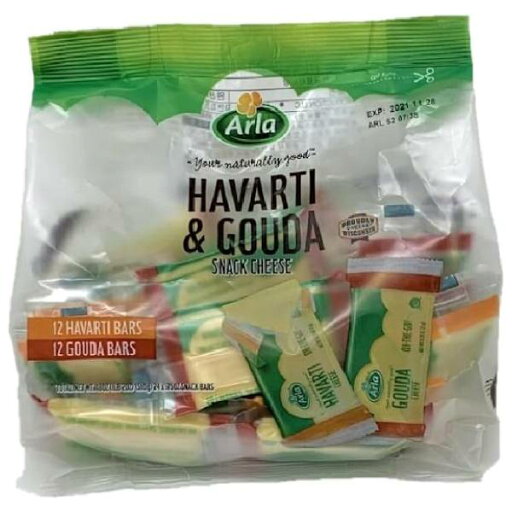ARLA ハバティ&ゴーダスナックチーズ 24P 510g ARLA ハバティ&ゴーダスナックチーズ 24P 510g