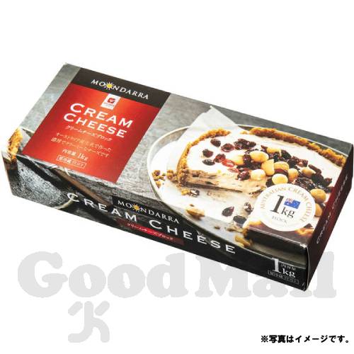ムーンダラ(MOONDARRA) クリームチーズ 1kg コストコ冷蔵食品 ムーンダラ(MOONDARRA) クリームチーズ 1kg コストコ冷蔵食品