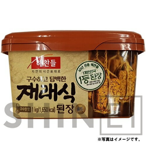 へチャンドル 在来式 味噌 1kg 韓国調味料 韓国味噌 韓国食品 韓国食材