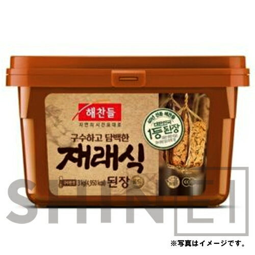 へチャンドル 在来式 味噌 3kg 韓国調味料 韓国味噌 韓国食品 韓国食材