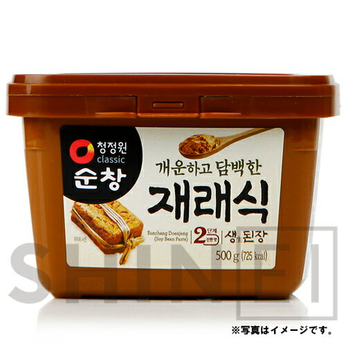 清浄園(チョンジョンウォン) スンチャン デンジャン 500g 韓国味噌 韓国調味料 韓国食品 韓国食材