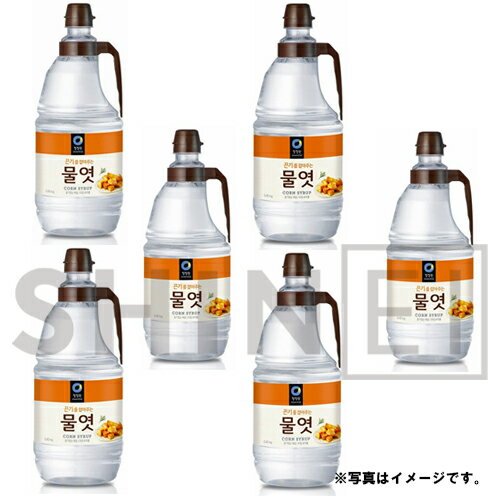 清浄園 チョンジョンウォン 水飴 2.45kg×6個 韓国調味料 韓国料理 韓国食材 韓国食品