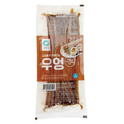 韓国食品【クール便・冷蔵】のり巻き用ごぼう 150g