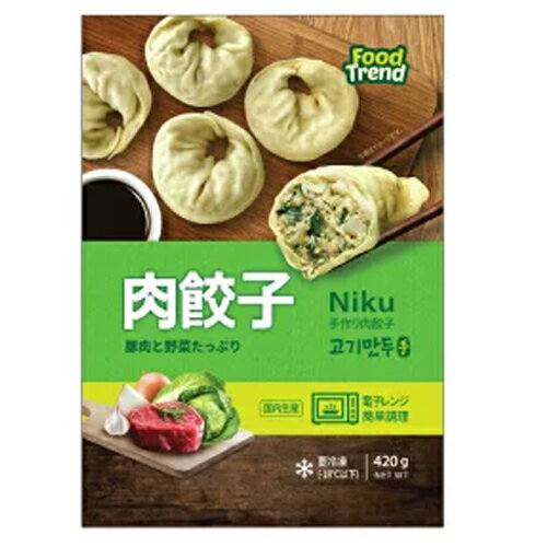 韓国食品【クール便・冷凍】「名家」チョンマル韓国手作り肉餃子　420g、韓国食材