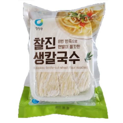 冷蔵 清浄園 生カルクッス 450g（3玉入り）韓国食品 韓国食材