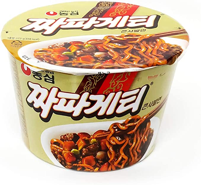 韓国食品　チャパゲティ　カップ麺(大）123g（韓国ラーメン）