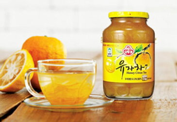 ＊韓国食品＊蜂蜜入りで甘さアップ！三和　蜂蜜　柚子茶(瓶)　1kg★