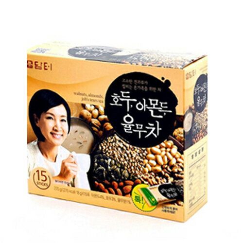 韓国食品 ダムト ミックス茶 18g×15袋（くるみ、アーモンド、鳩麦、松の実）（5792）