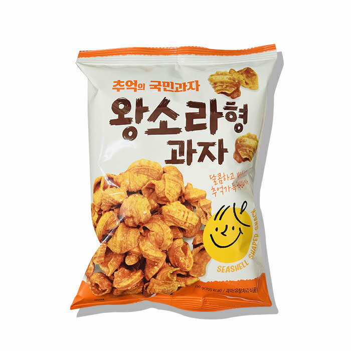 韓国食品　HS　サザエ形お菓子150g　