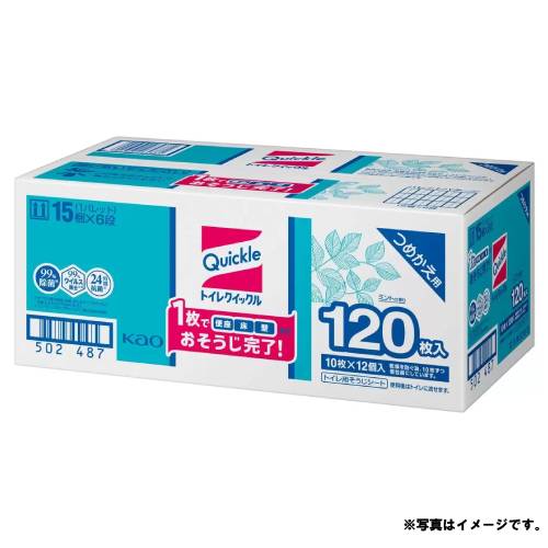 Rakuten - 花王　トイレクイックル 詰替用120枚入　トイレ掃除用品