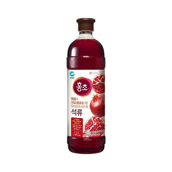 韓国食品 果物紅酢（ホンチョ）ザクロ　1500ml 1