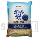 泉印（セムピョ）天日塩 3Kg 韓国食品 韓国食材 キムチ用塩