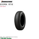 ブリヂストン 155/80R12 88/87N (8PR) R710 エコピア サマータイヤ (155R12 8PR 相当)(バン用タイヤ)(個人宅不可)(12インチ)(155-80-12)