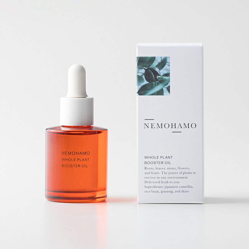 【公式】NEMOHAMO（ネモハモ）ブースターオイル 30ml (オーガニック サスティナブル コスメ スキンケア 化粧水 植物由来 国産 日本産 オタネニンジン 高麗人参 )