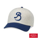 AMERICAN NEEDLE アメリカンニードル SMU670A-BTT BROOKLYN TIP TOPS BASEBALL CAP ブルックリンティップトップス ベースボールキャップ ウールキャップ ニグロリーグ バックストラップ 6パネル