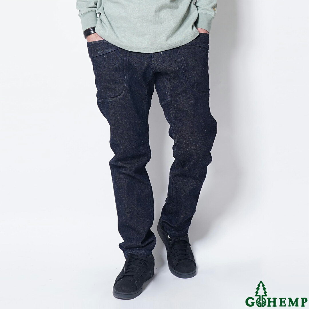 GOHEMP S[wv GHP1101DYO VENDOR TAPERED SLIM PANTS x_[e[p[hXpc Y fB[X jZbNX I[V[Y fjpc wvRbgfj e[p[hVGbg ONEWASH EHbV Xgb`fj 傫ȃx_[|Pbg